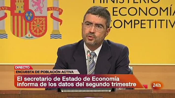 Informativo 24h - El paro muestra signos "menos negativos" según Economía