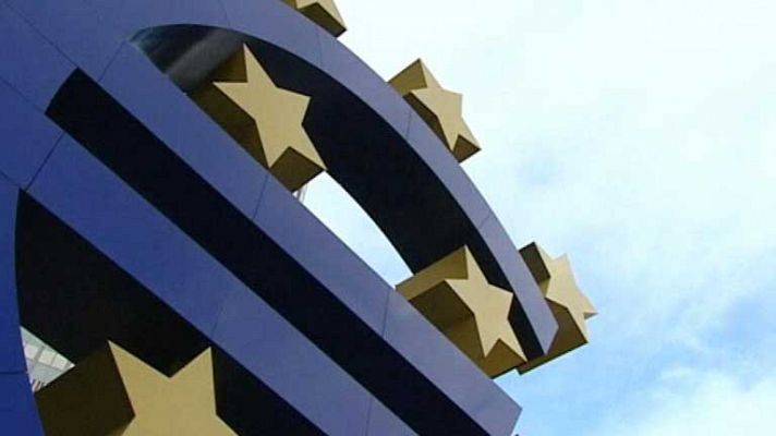 Telediario 1 - Schäuble aplaude la acción del BCE