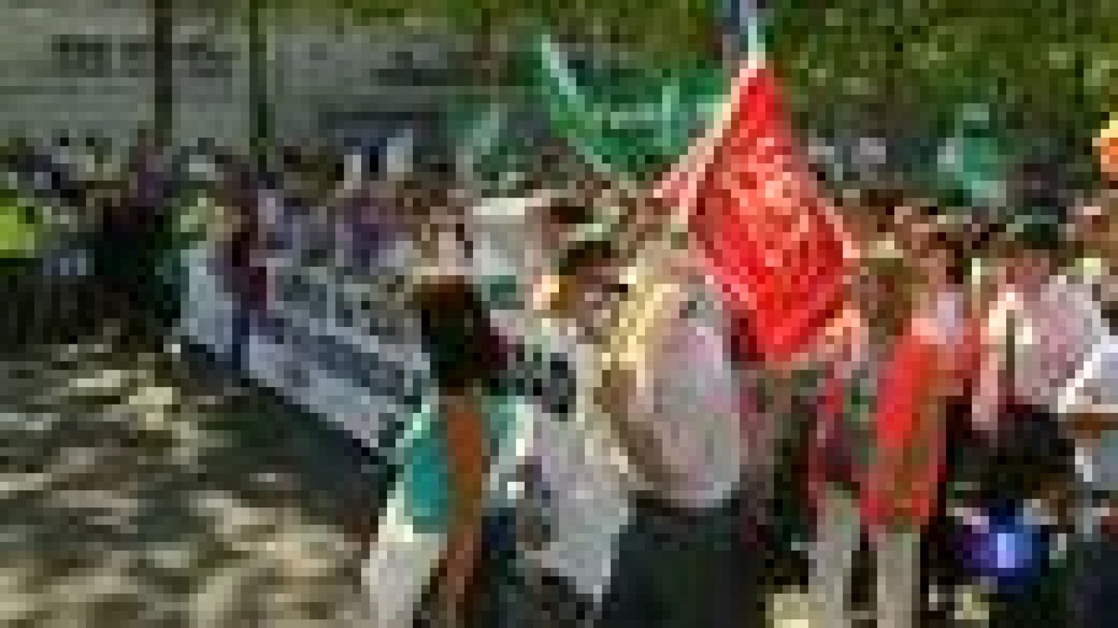 Los taxistas se han manifestado esta mañana en Madrid contra la liberalización del sector