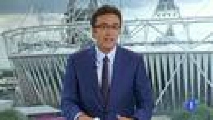 Telediario 1 - Éxito del transporte en Londres