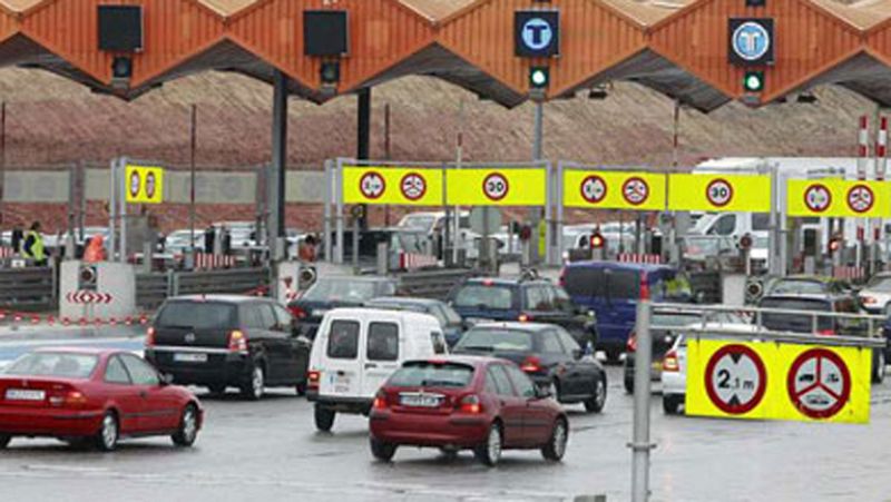 Los peajes de las autopistas subirán un 7,5% a partir de esta medianoche