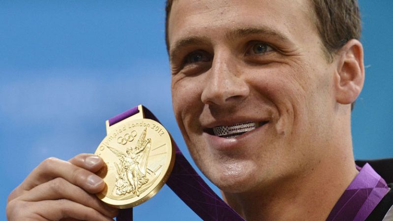 JJ.OO. LONDRES 2012 RYAN GANA EL ORO EN 400 METROS ESTILOS DE NATACIÓN