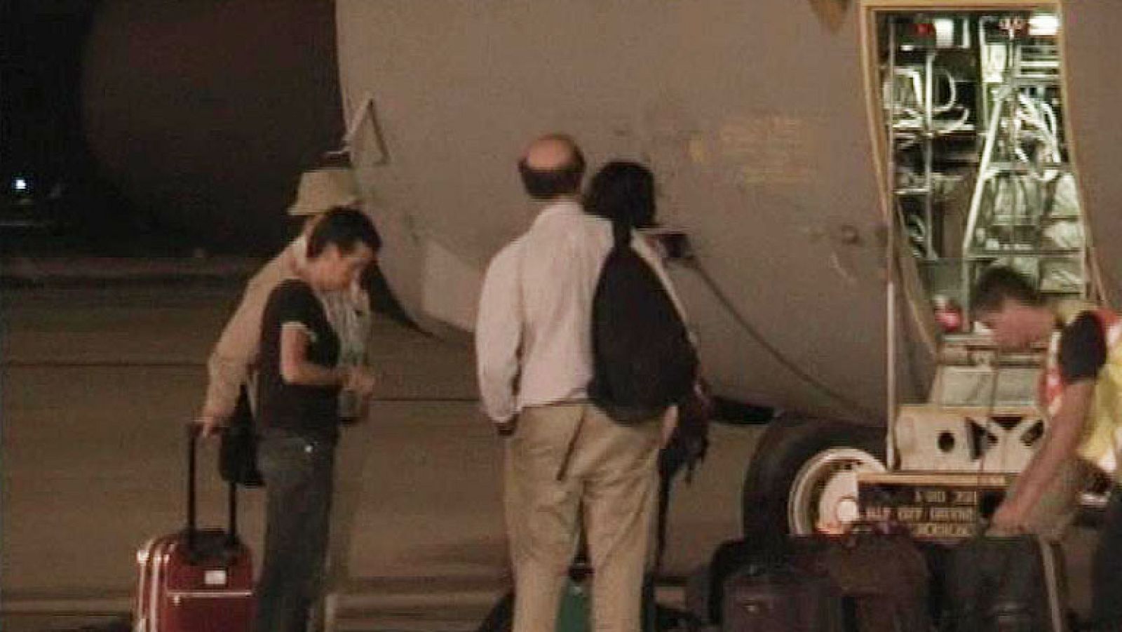 LLEGADA COOPERANTES REPATRIADOS DESDE SÁHARA