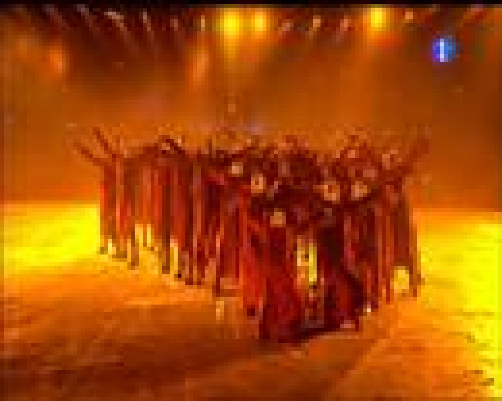 Emeli Sandé actuando en la inauguración de los Juegos Olímpicos de Londres 2012