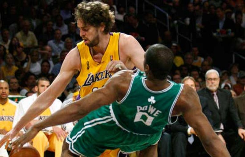  Los Lakers de Gasol y Bryant pierden un partido que iban ganando. La eliminatoria se pone muy complicada, 3 a 1 para los Celtics. 