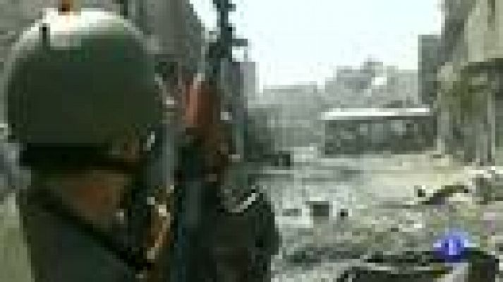 Telediario 1 - Israel observa a Siria