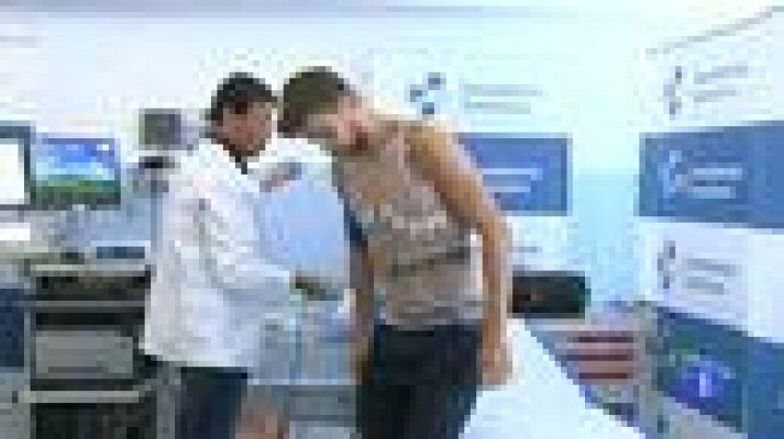 Telediario 1 - Puyol recibe el alta en una pretemporada con pocos cambios