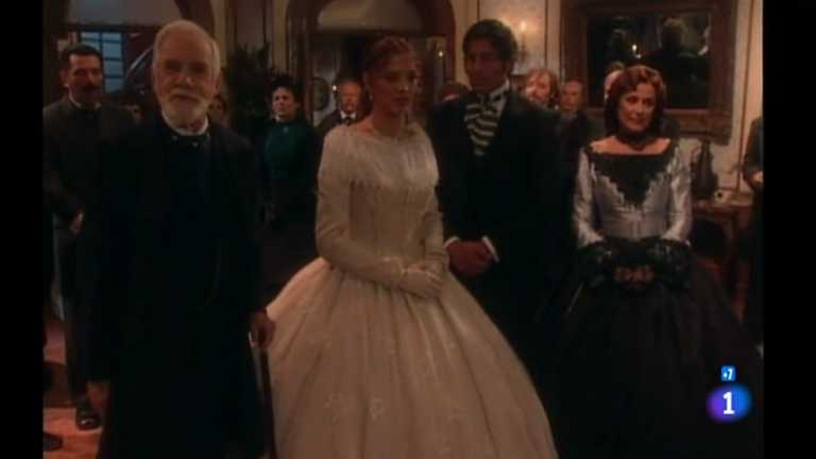 Amor real - Capítulo 7 - Fiesta de compromiso de Manuel y Matilde en casa de la familia Peñalver - ver ahora