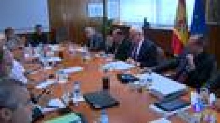 Telediario 1 - Reunión sobre la minería