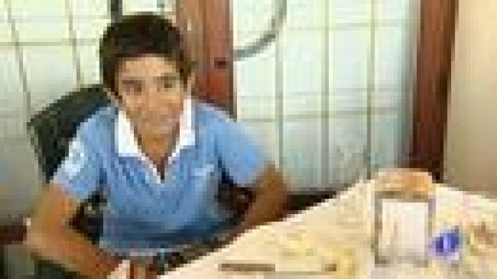 Telediario 1 - Hora punta en las estaciones de servicio