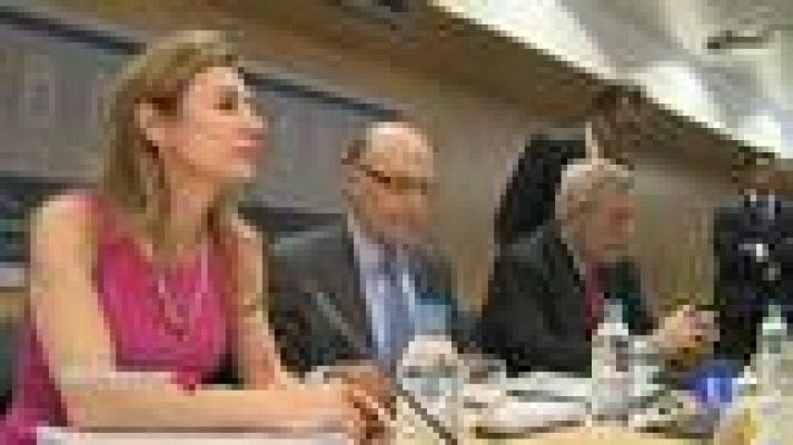 Telediario 1 - Deuda y déficit en CC.AA