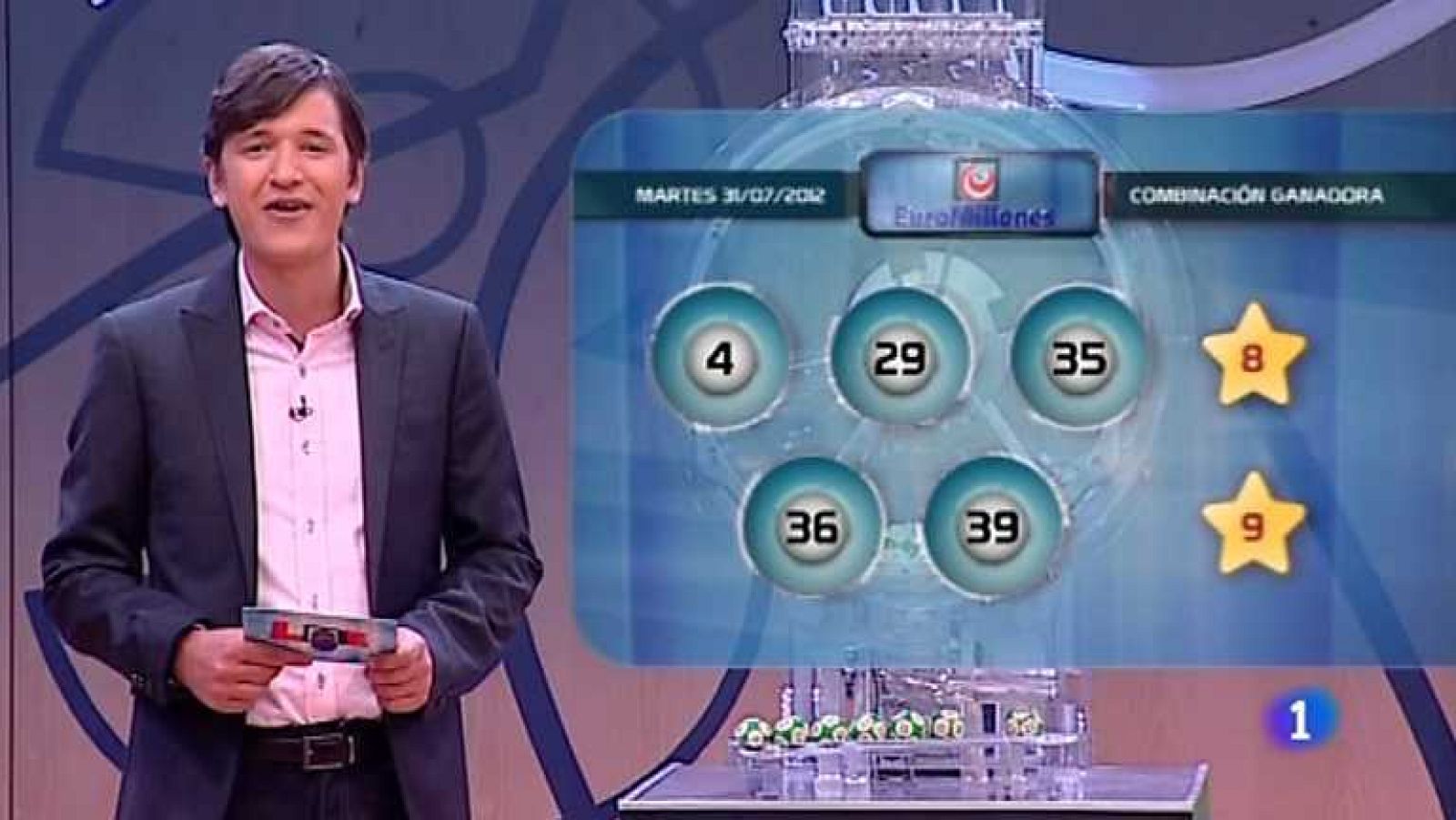 Bonoloto y Euromillones - 31/07/12 - ver ahora