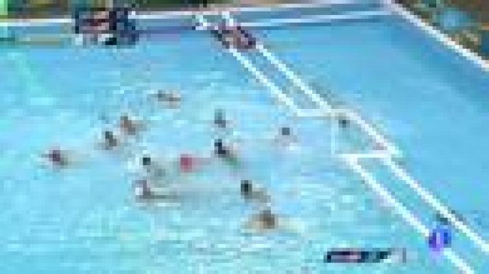 España empata ante EEUU en waterpolo femenino