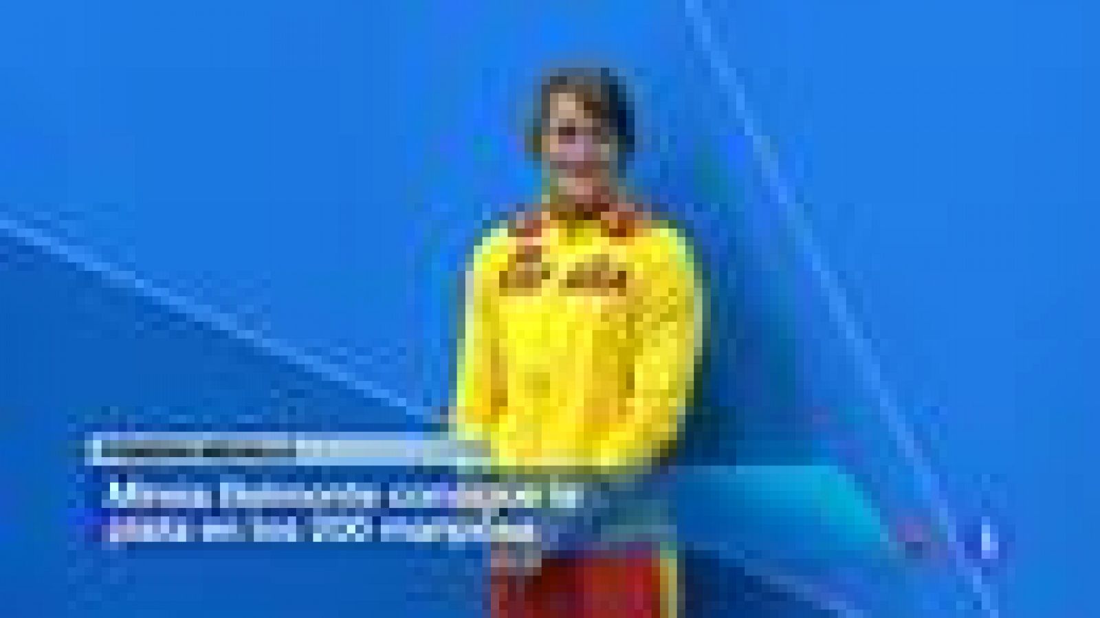 Telediario 1: Mireia Belmonte, emocionada con su plata en 200 m mariposa | RTVE Play