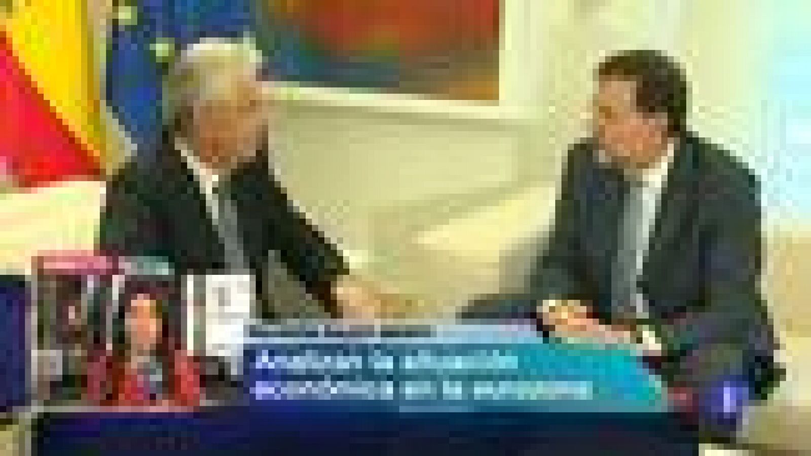 Telediario 1: Rajoy y Monti en la Moncloa | RTVE Play