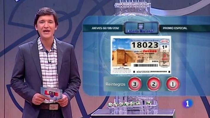 Lotería Nacional y Primitiva - 02/08/12