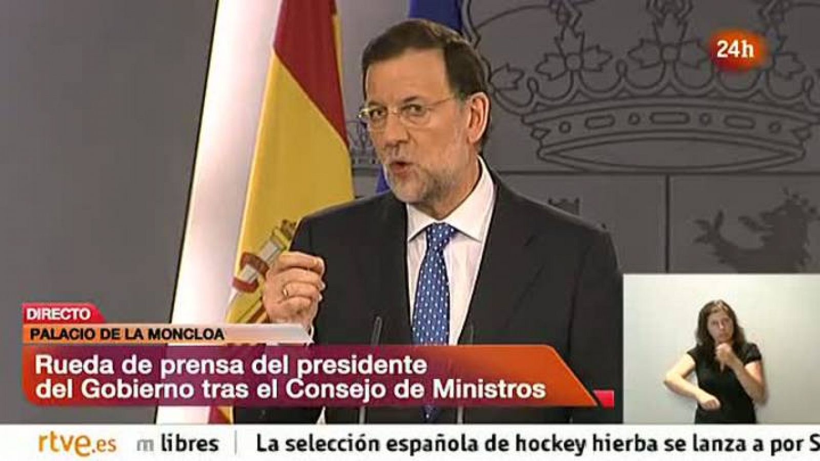 Informativo 24h: Rajoy: No es una opción no corregir el déficit | RTVE Play