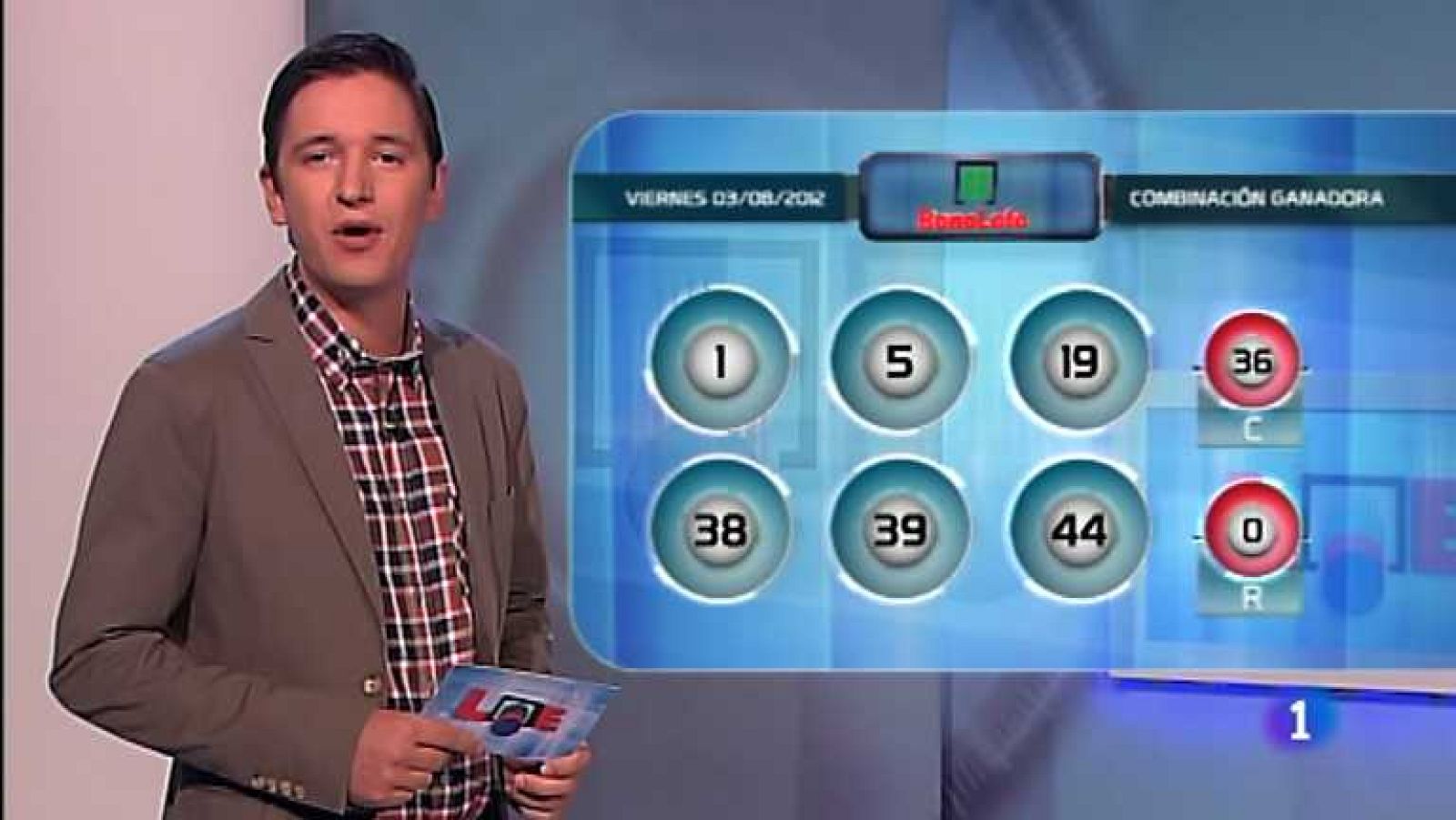 Bonoloto y Euromillones - 03/08/12 - ver ahora