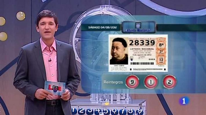 Lotería Nacional - 04/08/12