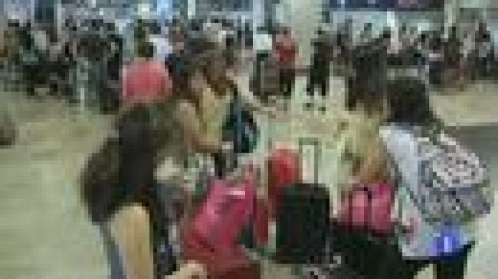 Telediario 1 - El voluntario en vacaciones