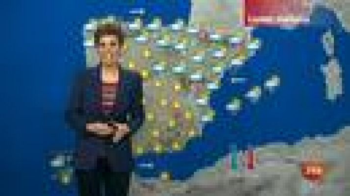 El tiempo - Chubascos en Cataluña y Pirineo