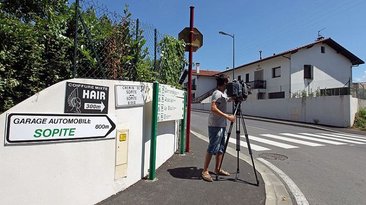 Telediario 1 - Detenido en Hendaya el etarra Iñaki Imaz Munduate