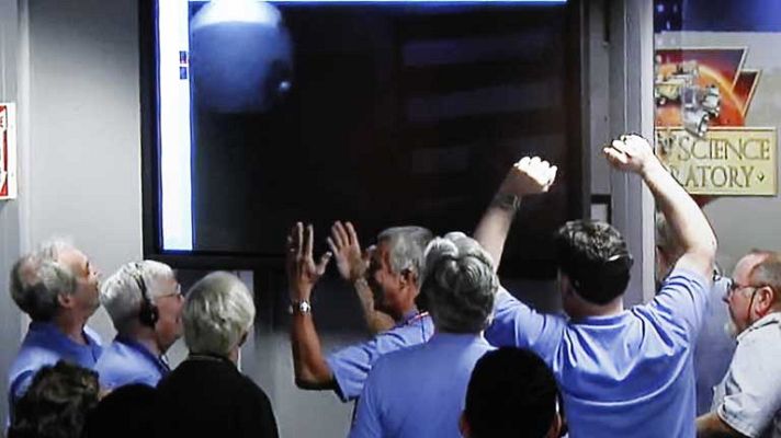 Telediario 1 - Curiosity llega a Marte