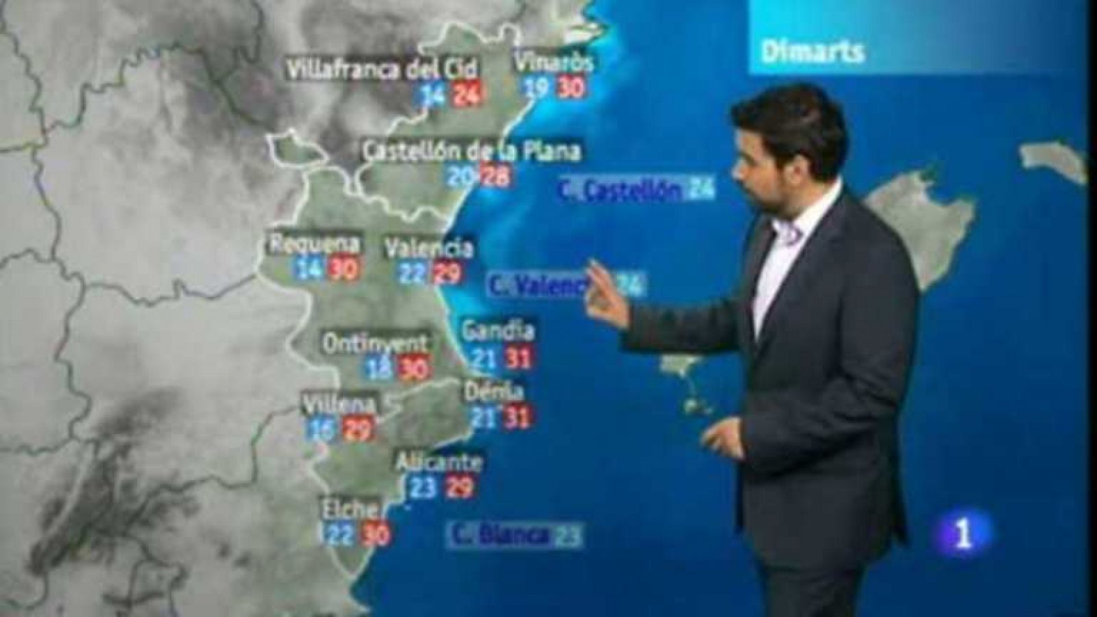 L'informatiu - Comunitat Valenciana: El tiempo en la Comunidad Valenciana - 06/08/12 | RTVE Play