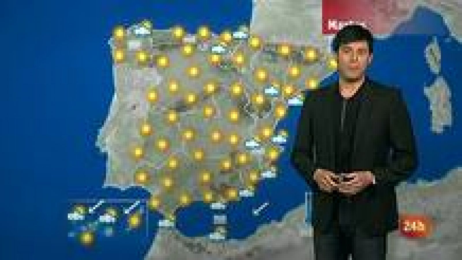 El tiempo: Comienzan a subir las temperaturas, nubes en el Mediterráneo y nieblas en Galicia | RTVE Play