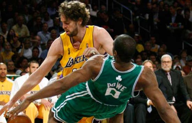 Baloncesto en RTVE - Lakers 91-97 Boston