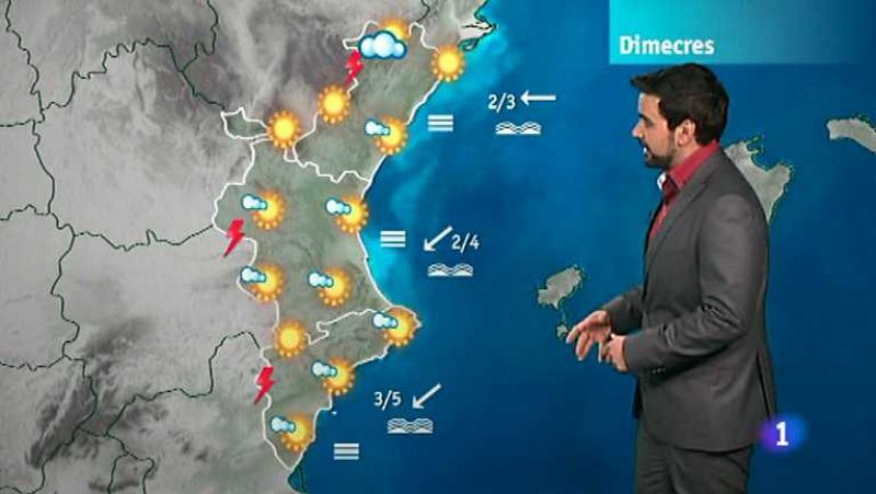 El tiempo en la Comunidad Valenciana - 07/08/12 - Ver ahora