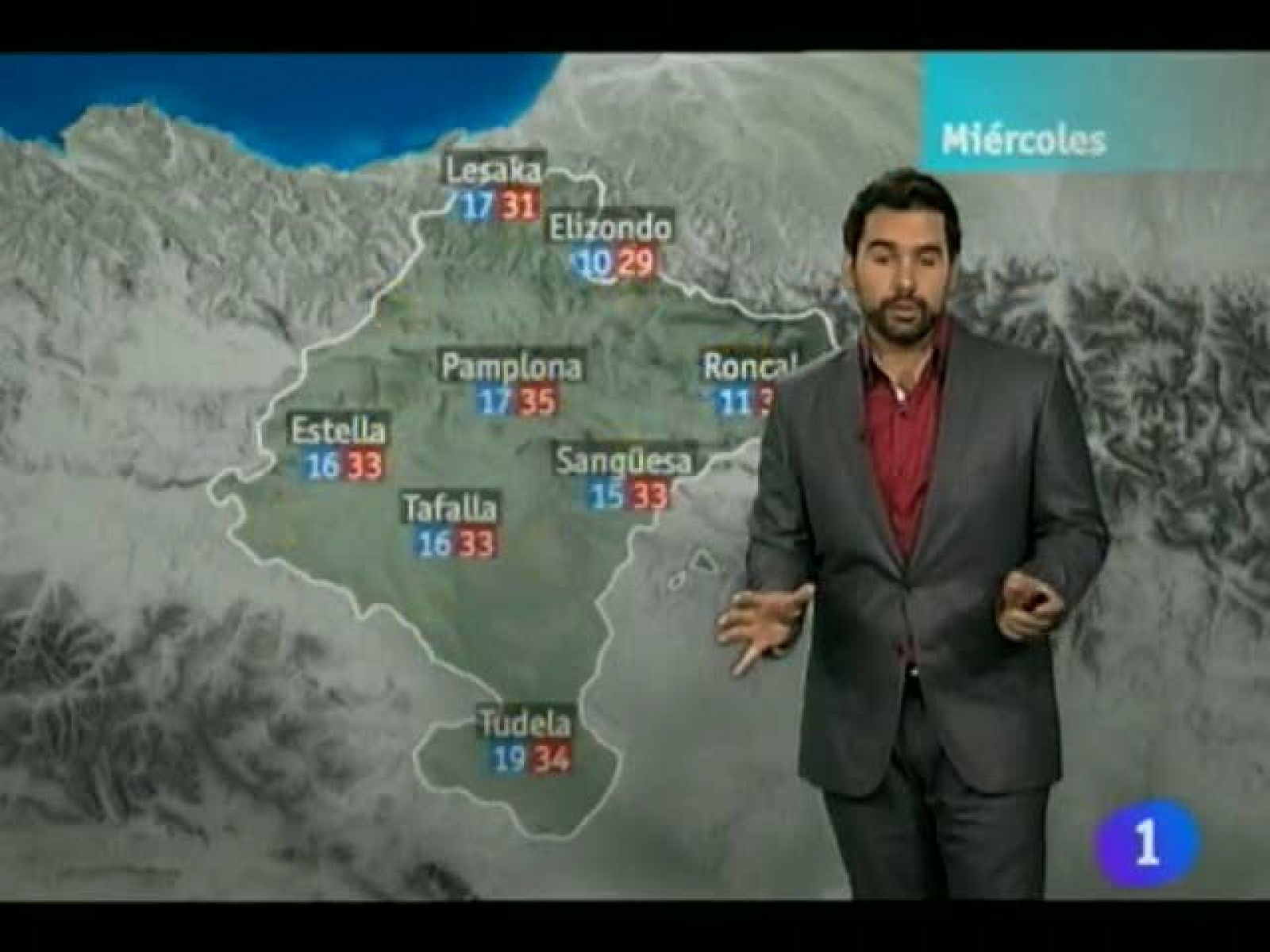 El Tiempo en la Comunidad de Navarra - 07/08/12 | Ver