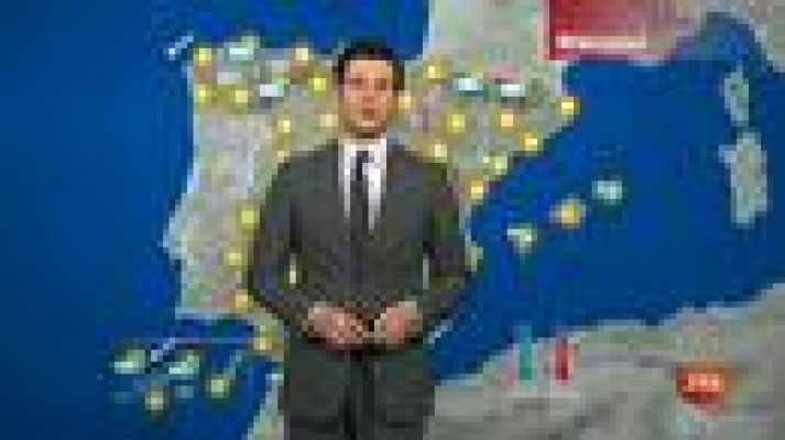 El tiempo - Altas temperaturas en toda España y tormentas en la Ibérica, la Bética y el norte