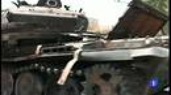 Telediario 1 - Gran ofensiva del ejército sirio sobre Alepo