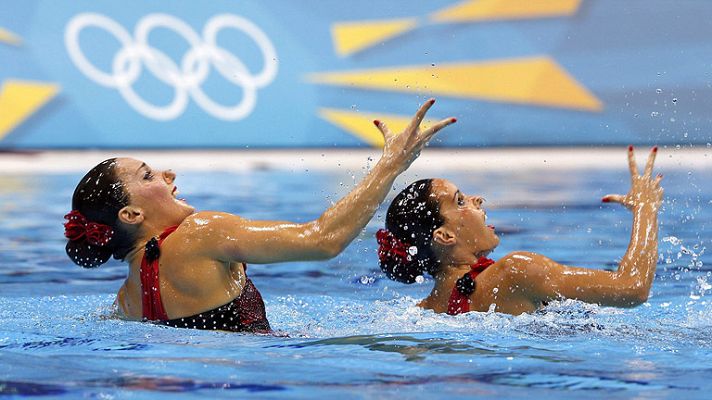 Las chicas de la sincronizada buscan la seguna medalla en Londres 2012