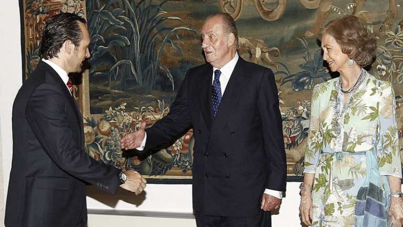 El Rey recibe al presidente Mallorquín