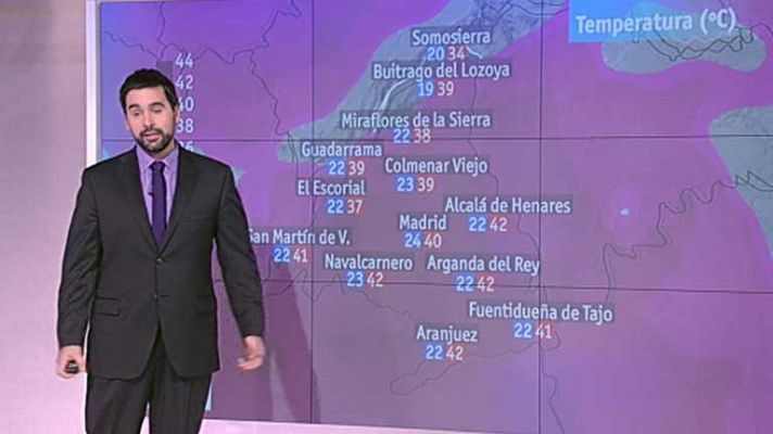 Informativo de Madrid - El tiempo en la Comunidad de Madrid - 09/08/12