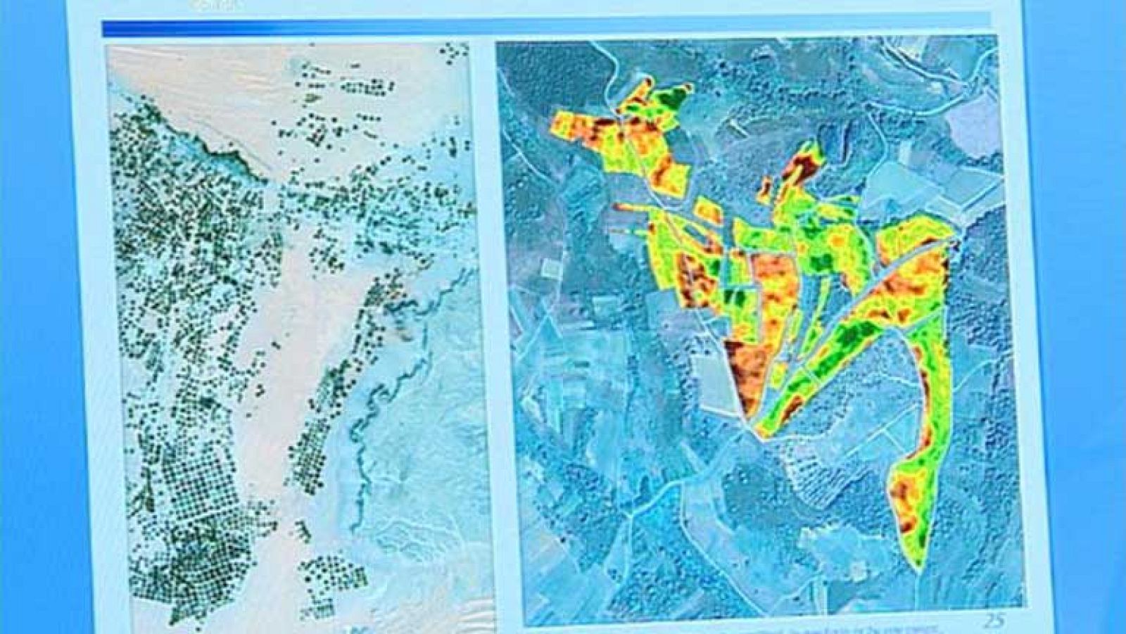 Los incendios vistos desde el espacio 