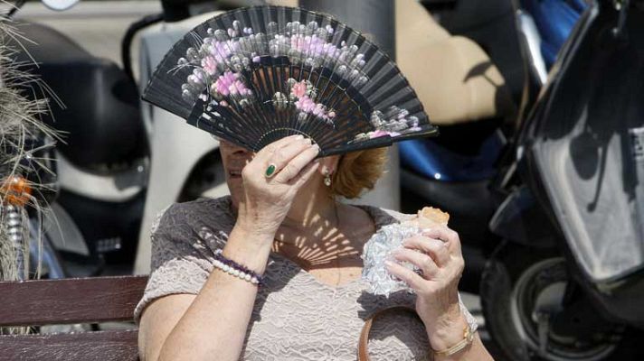 Telediario 1 - Trabajar con calor