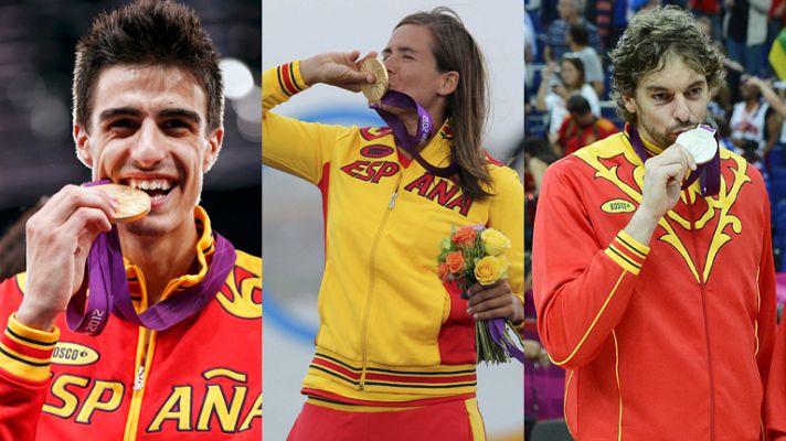 Telediario 1 - España se despide de Londres con 17 medallas