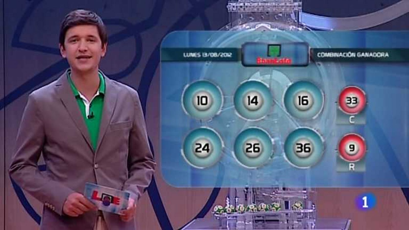 Loterías: Bonoloto - 13/08/12 | RTVE Play