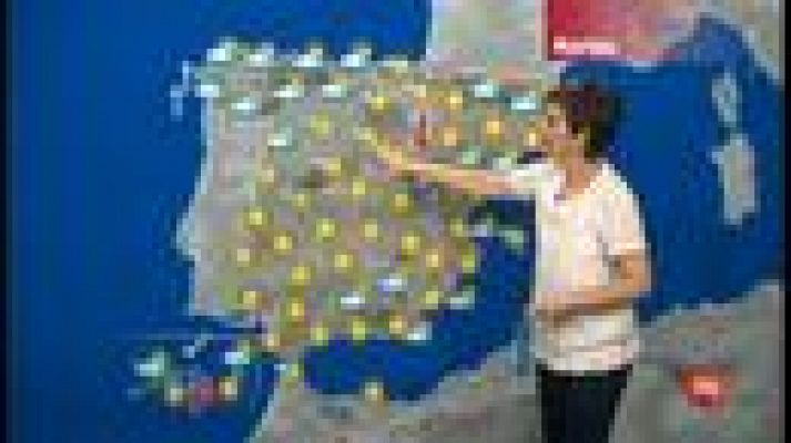 El tiempo - Precipitaciones en el noroeste peninsular