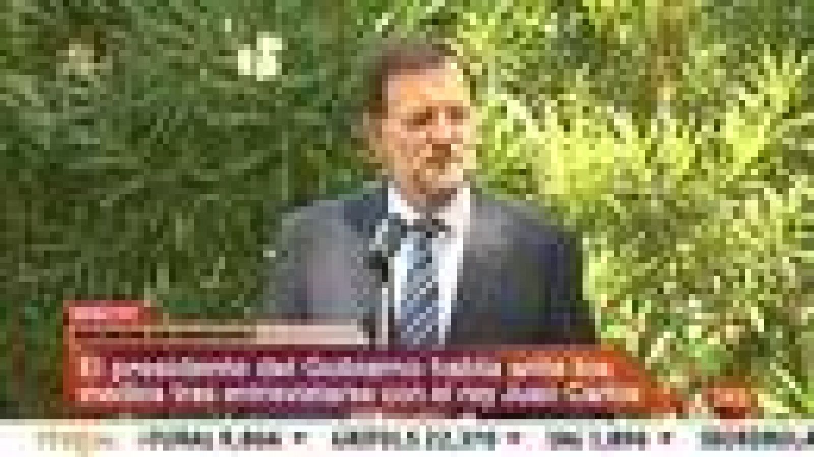 Informativo 24h: Rajoy insiste en que no decidirá si pedirá el rescate hasta saber qué hará el BCE | RTVE Play