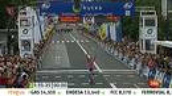 Telediario 1 - Luis León Sánchez repite triunfo en la clásica de San Sebastián