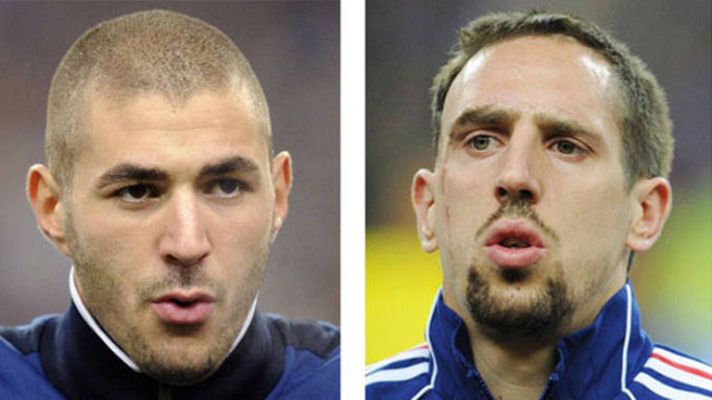 Telediario 1 - Benzema y Ribéry serán juzgados por prostitución con una menor