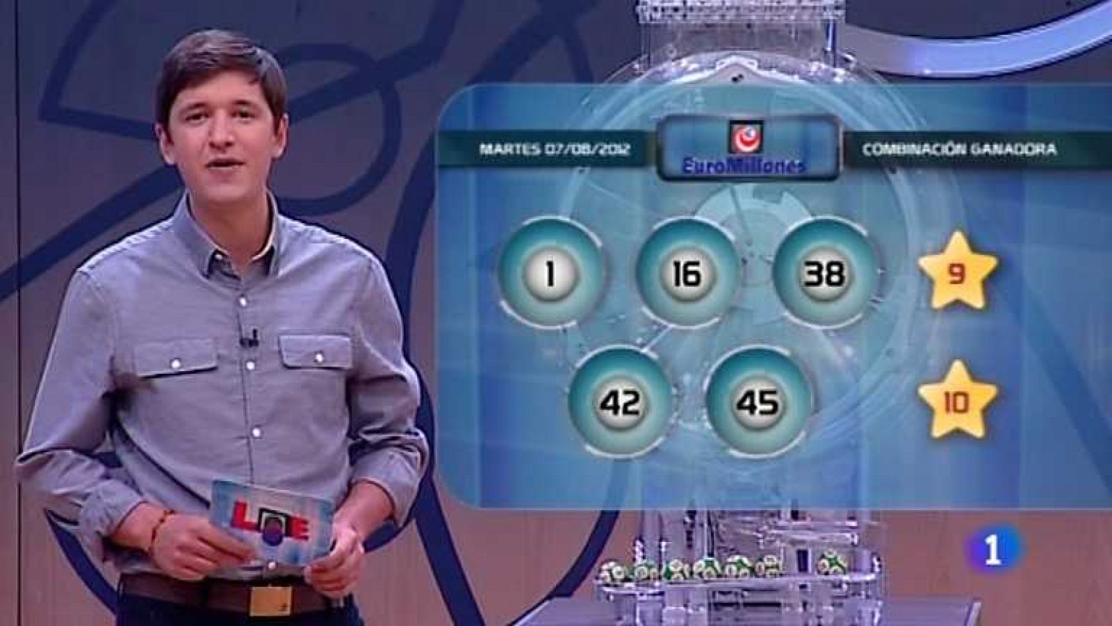 Loterías: Bonoloto y Euromillón - 14/08/12 | RTVE Play