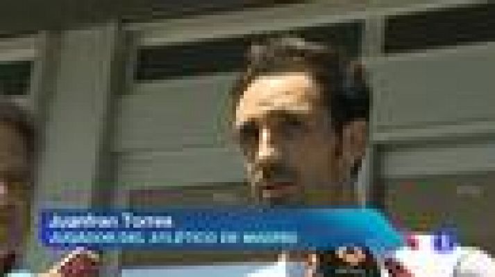 Telediario 1 - Juanfran se pierde el inicio de Liga