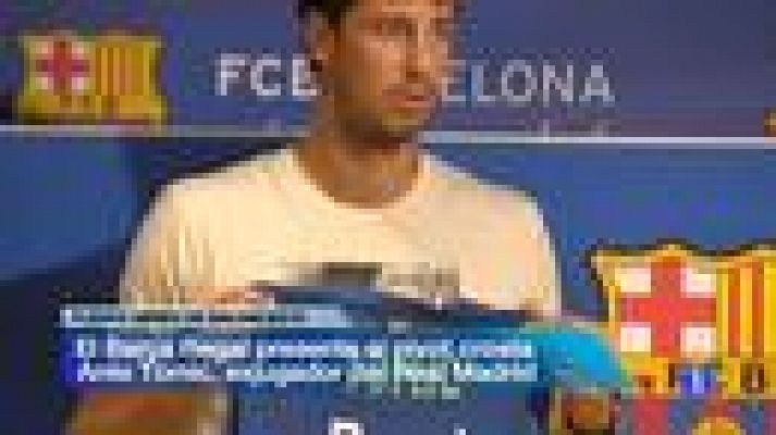 Telediario 1 - Tomic: "Será raro jugar contra el Madrid"