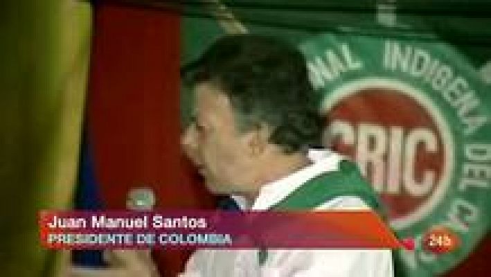 Informativo 24h - El presidente de Colombia pide perdón a los indígenas