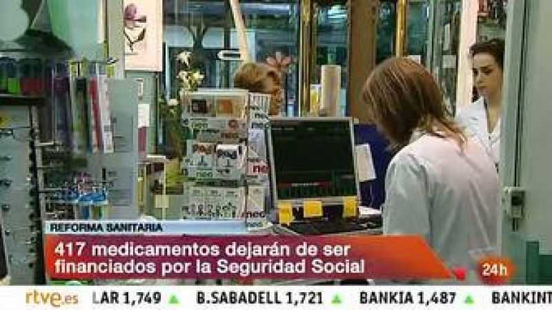 Medicamentos sin financiación